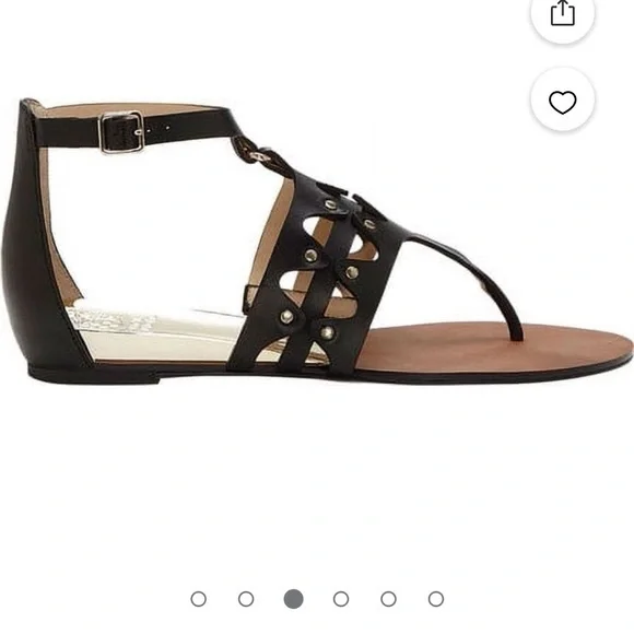 Vince Camuto NWOB Black Strappy Gladiator Sandals size 8.5 - Picture 2 of 7
